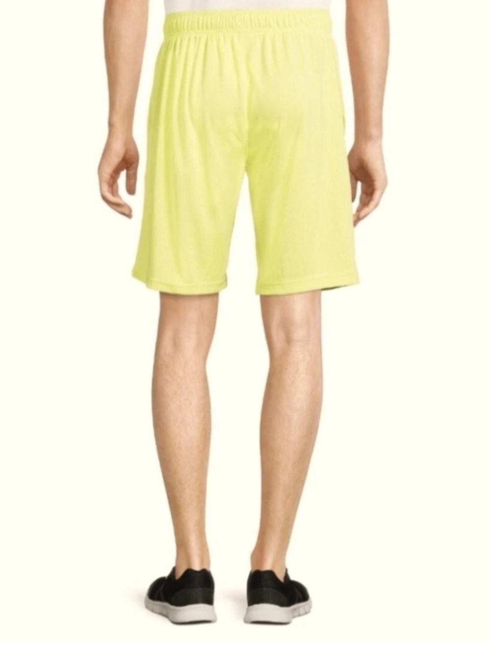 Athletic Works Neon Yellow/Lime Drawstring Mesh Basketball Shorts Men’s M NEW - Picture 3 of 14